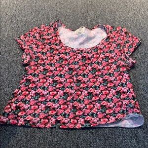 LA hearts cropped top